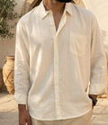White Linen Shirt
